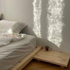DOCK BED natural pine (postel z borovice)