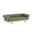 sofa STAY natural pine (pohovka z borovice) - barva: karup natural, barva futonu: grandpa beige 660