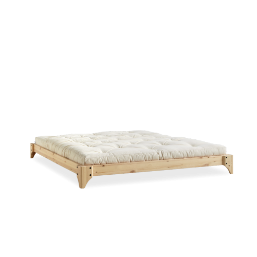ELAN BED natural pine (postel z borovice) - rozměr: 180*200 cm, Barva: karup natural