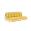 sofa BASE natural pine (pohovka z borovice) - barva: karup natural, barva futonu: beige 747