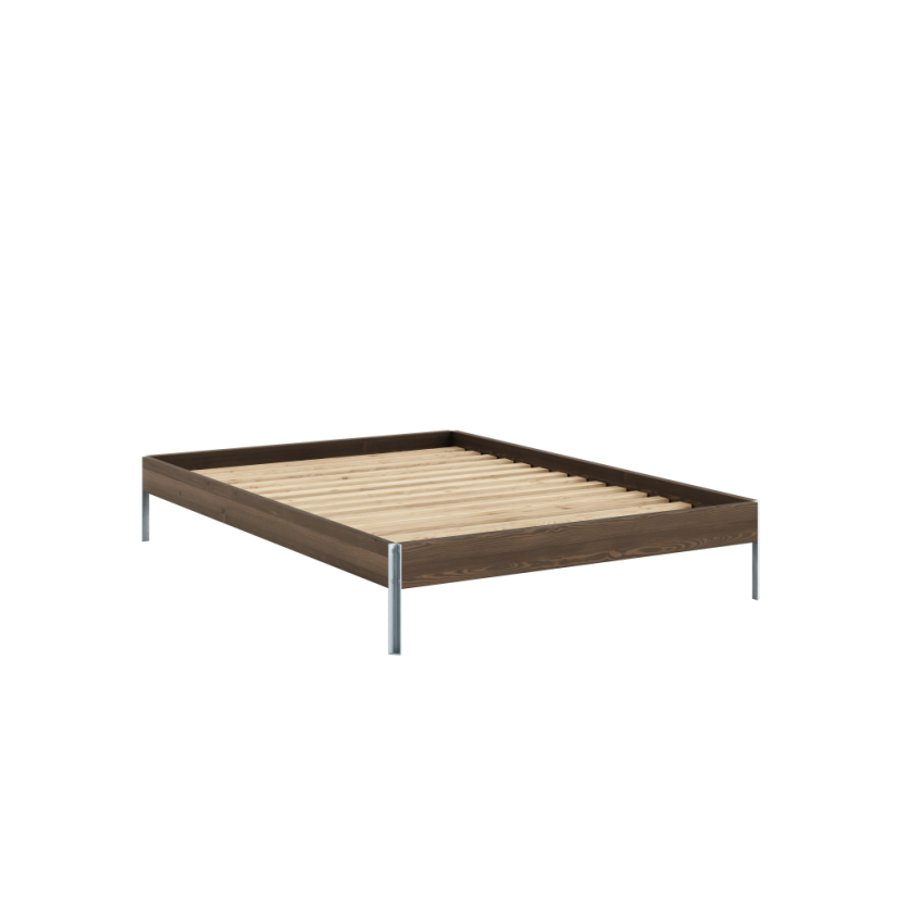 CORE BED natural pine (postel z borovice) - barva: karup natural, rozměr: 140*200 cm