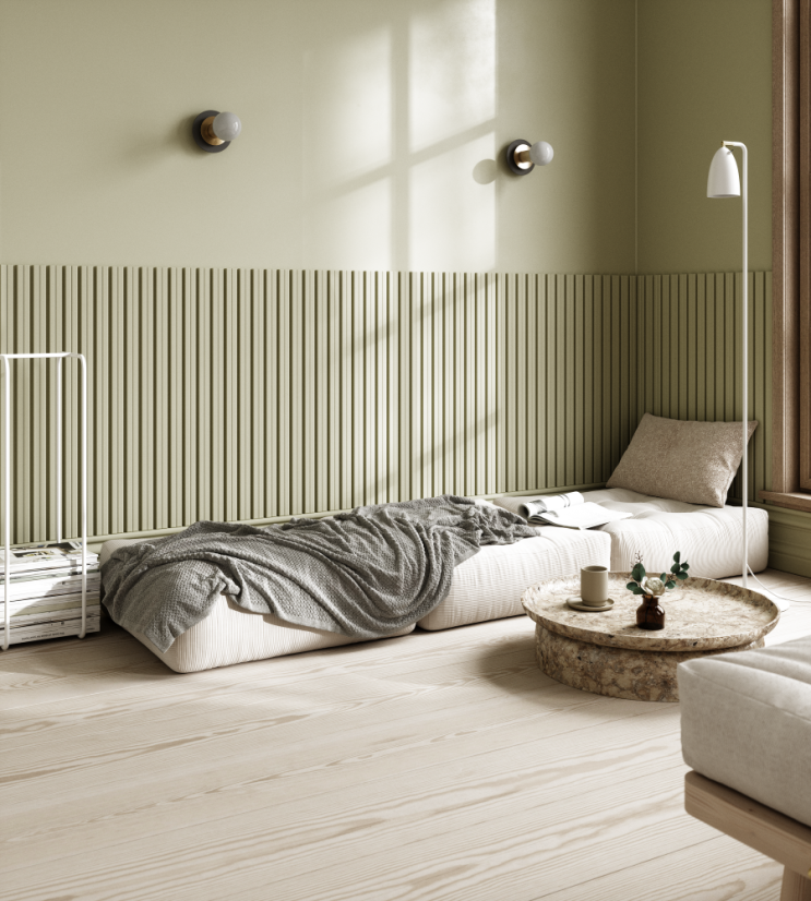 sofa MORE POUF (futonové křeslo ) - rozměr: 70*70 cm, barva futonu: linen 914