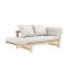 sofa BEAT natural pine (pohovka z borovice) - barva: karup natural, barva futonu: natural 701