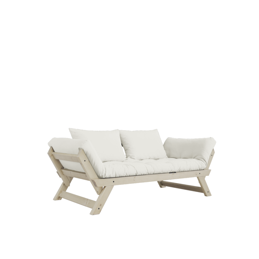 sofa BEBOP natural pine (pohovka z borovice) - Barva: karup natural, barva futonu: natural 701