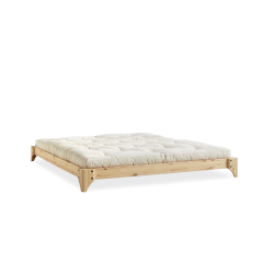 ELAN BED natural pine (postel z borovice)