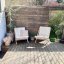 deckchair BOOGIE OUTDOOR - lehátko venkovní (skládací) - rozměr: 65x88x75 cm, Barva: olej (pro exteriér), barva futonu: white