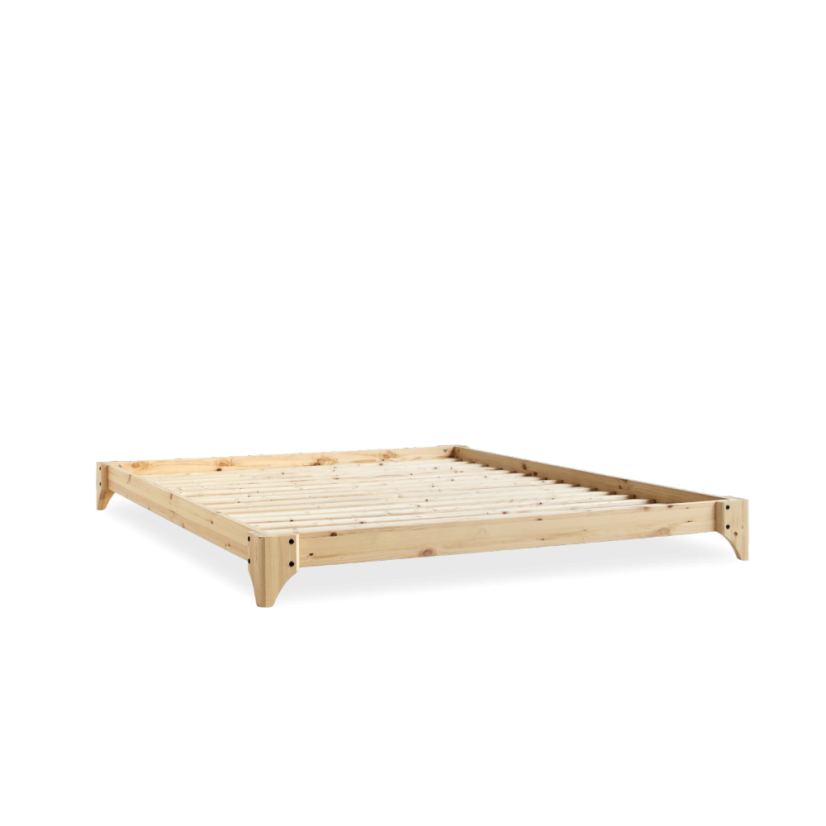 ELAN BED natural pine (postel z borovice) - barva: karup natural, rozměr: 140*200 cm