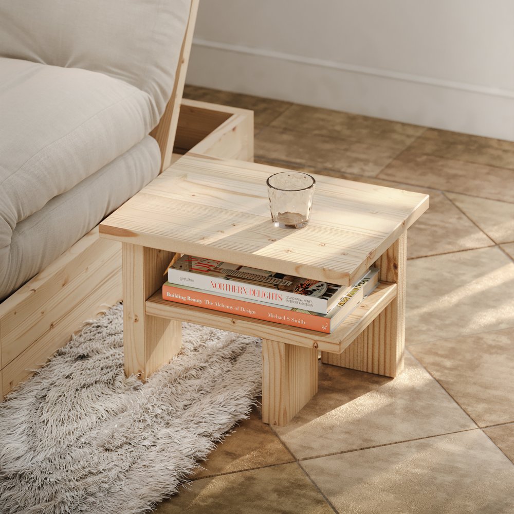 pohled ze spodu japan side table